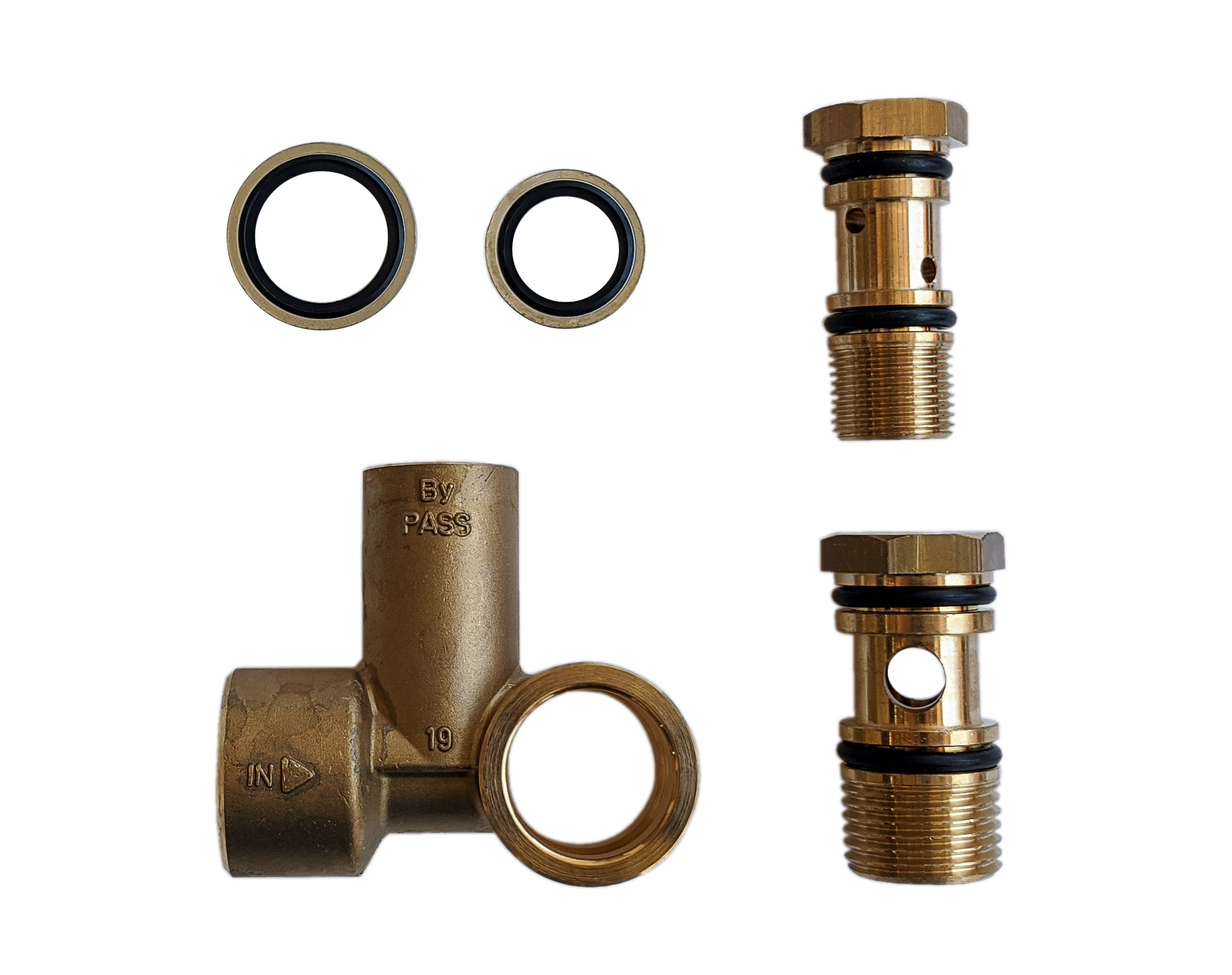 Banjo Kit 3/8 x 1/2 T19 [155 0215200502]