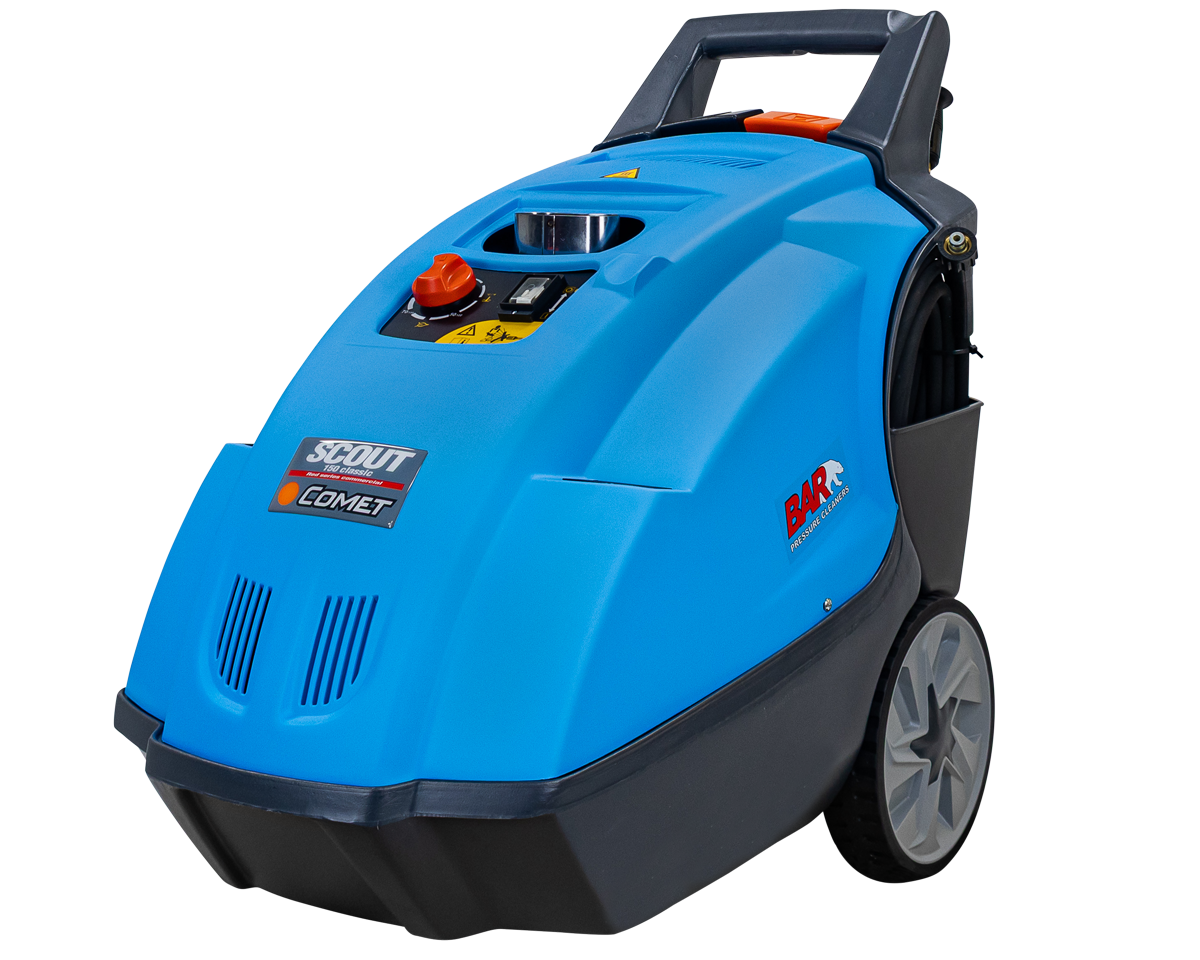Hot Electric Pressure Cleaner – Single Phase – Scout – COMET[107 SCOUT150 C]