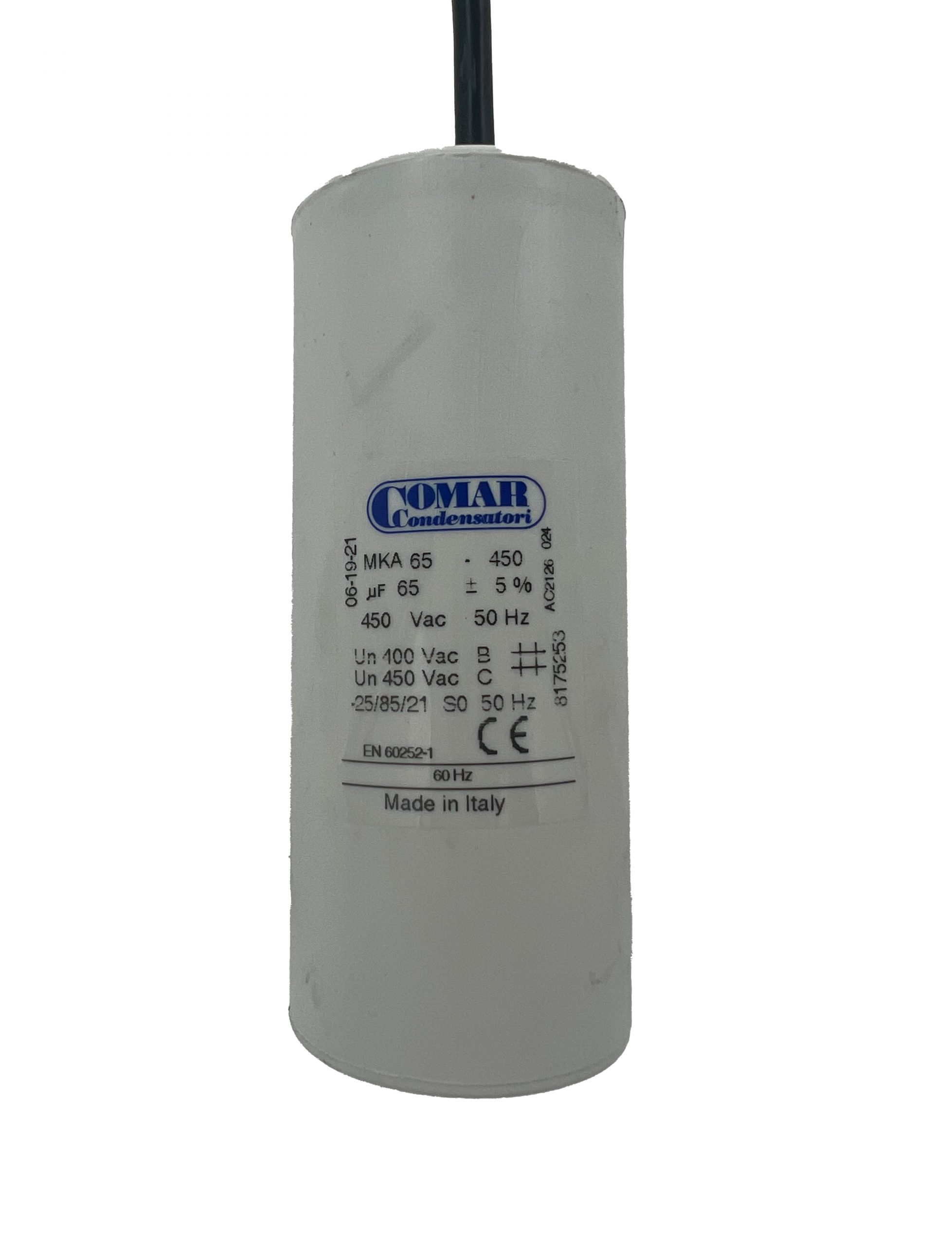 Capacitor Avant  65uF 240v (C1 [118 60.000.022]