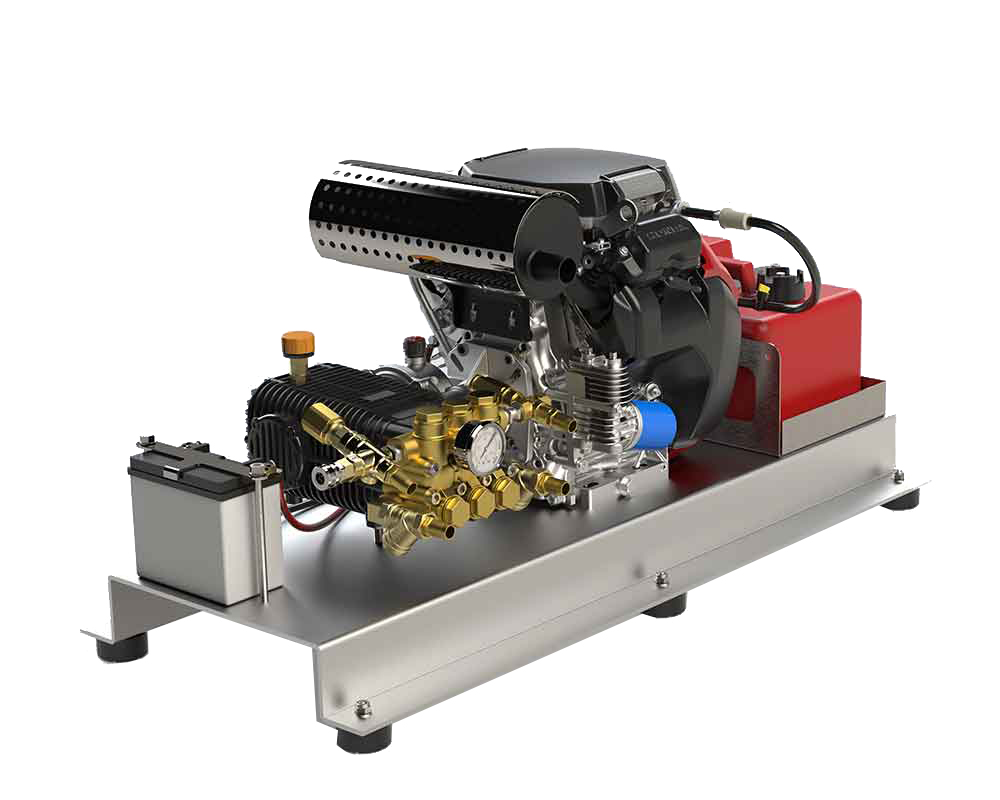 Cold Petrol Pressure Cleaner 4000Psi @ 23L/min [120 BAR4023CG-HEC 3]