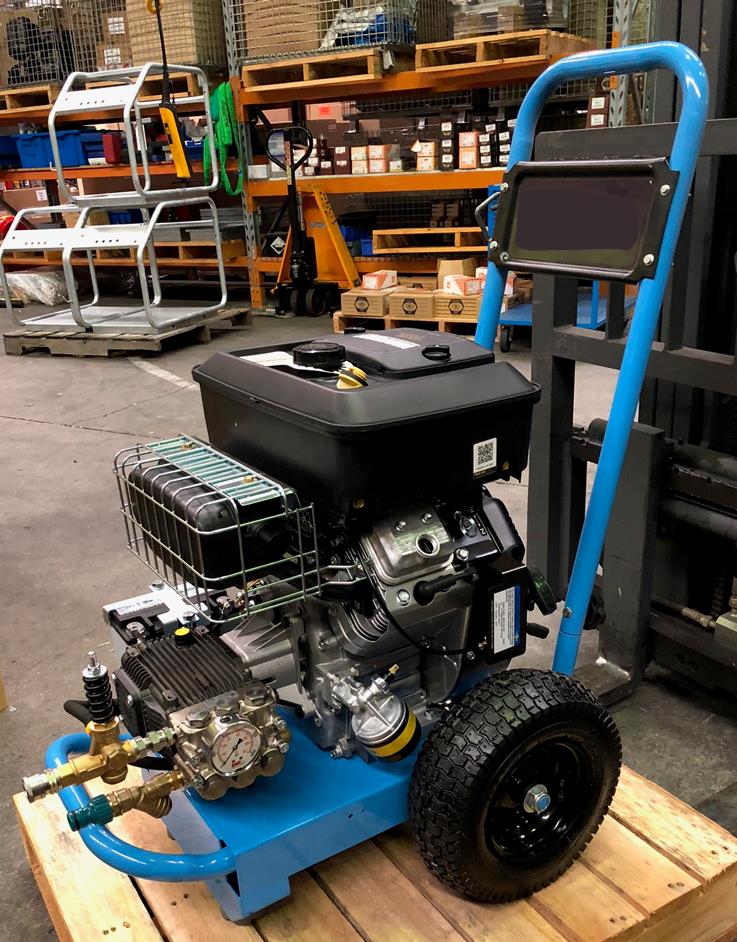 Cold Petrol Pressure Cleaner 4000Psi @ 18L/min