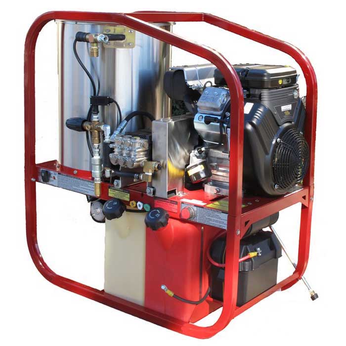 Hot Water Petrol Pressure Cleaner [122 HOT4018P-VE]