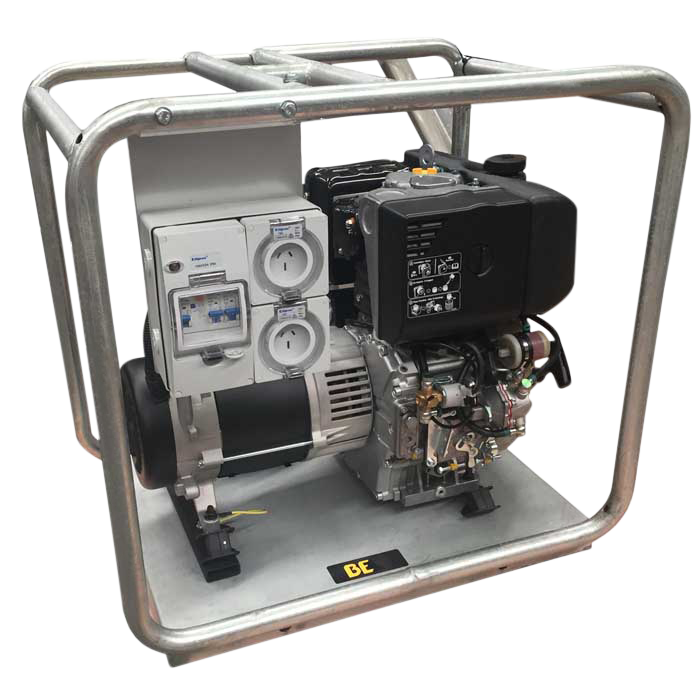 Generator - 6.5kVA Diesel [123 G6500-KDJM TRADE]