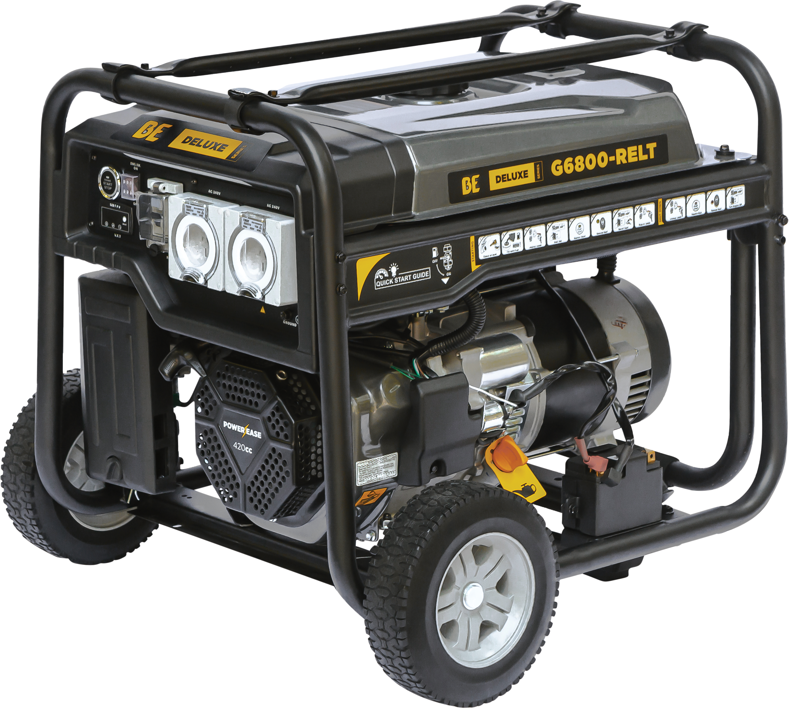 Deluxe Generator 6.8kVA / 5500W MAX [123 G6800-RELT]