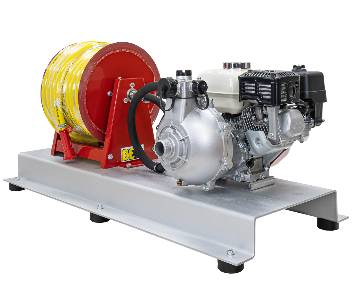 1.5" BSP Single Fire Fighting Pump[124 HP15651-H SKID]