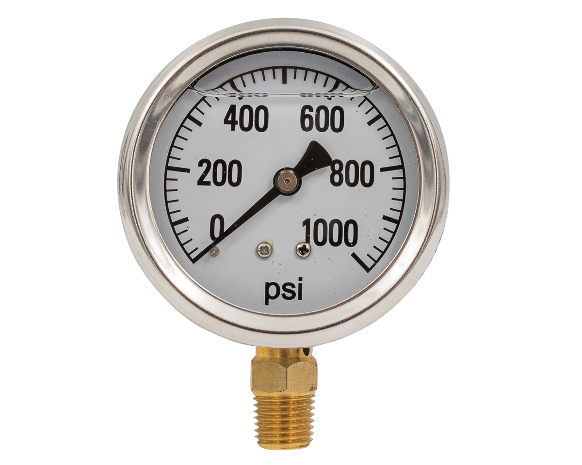 Gauge 1000 PSI 63mm S/S [125 85.301.000]