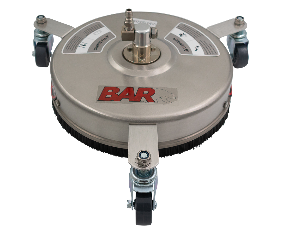 Surface Cleaner Attachment - 12" - Stainless - Semi-Pro - BAR[125 BAR1200S-OMW]