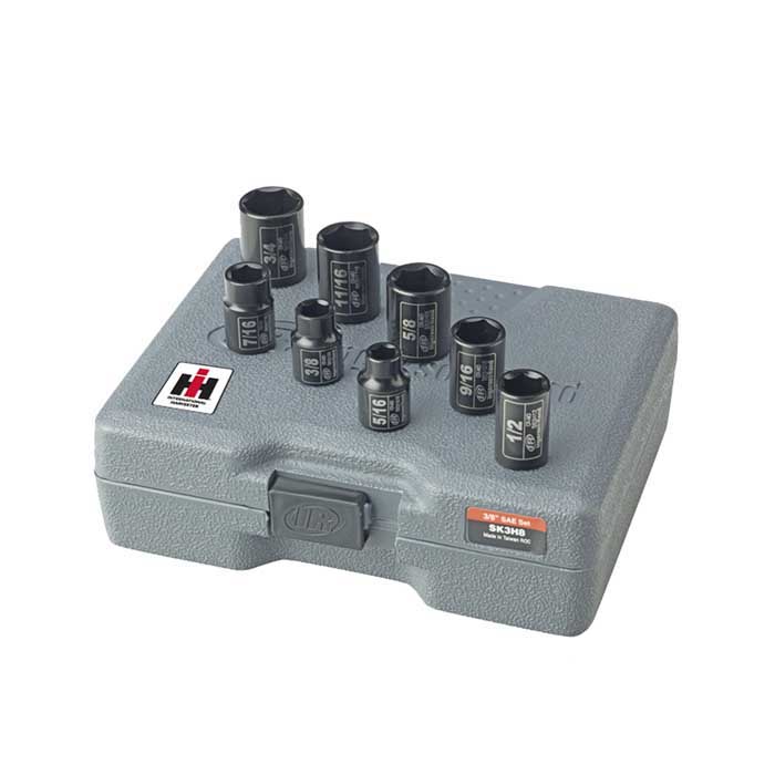 Impact Socket Set - 3/8" SAE [125 IH388S]