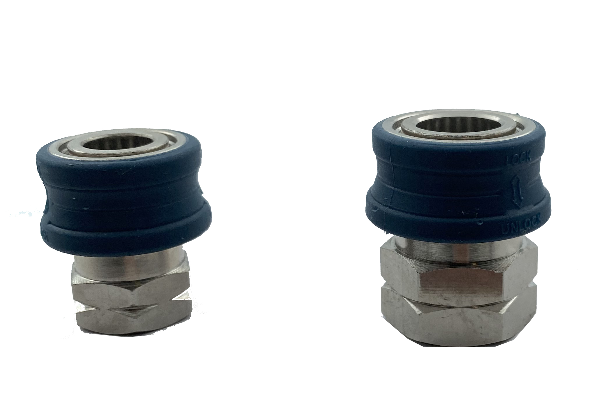 Quick Connect Coupling - EZ Grip - 3/8" NPT - Standard[125 85.300.193] - 3/8" NPT Female, Nickel Plated