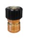 Quick Connect Coupling - M22 Connector - 3/8" - BAR[125 85.301.203] - No