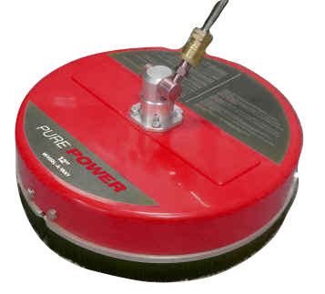 Surface Cleaner Attachment - 12.5" - Poly - Semi-Pro - Pure Power[125 BAR1200-PP]