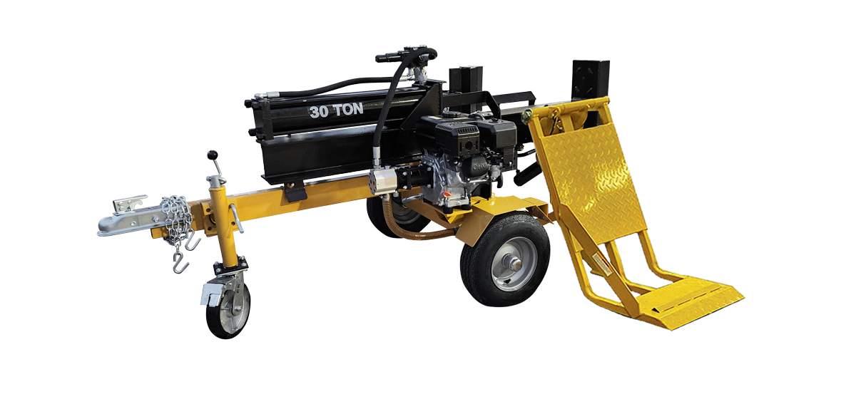 30 Tonne Maxi Log Splitter with Hydraulic Lift [126 LS30VTLHYD-R225]