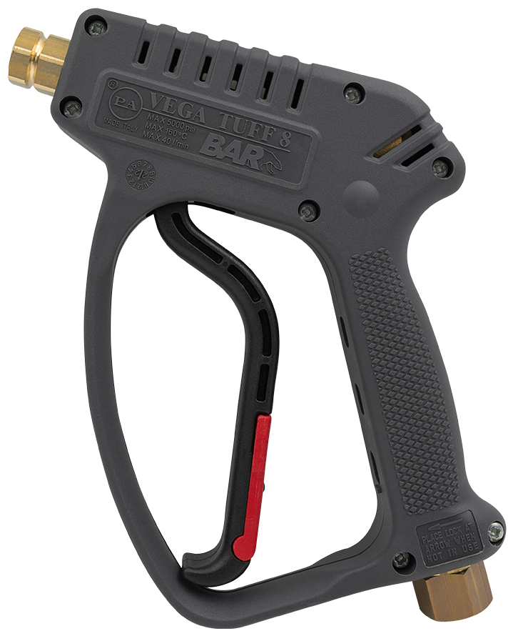 High Pressure Spray Gun - Vega Tuff 8 EZ Trigger - BSP - Premium - PA