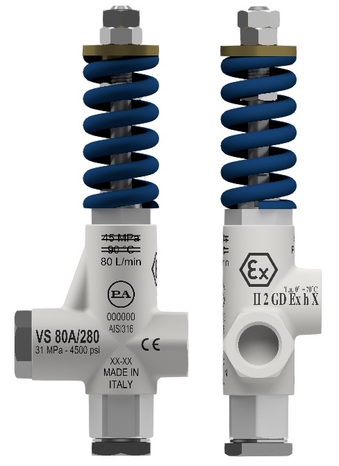 VS80/150-280 SS Safety Vlv (D1 [145 60.0590.60]