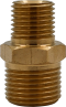 High Pressure Reduction Double Nipple - Premium - MTM Hydro[147 35.0248] - 1/4" BSP Male, 3/8" BSP Male