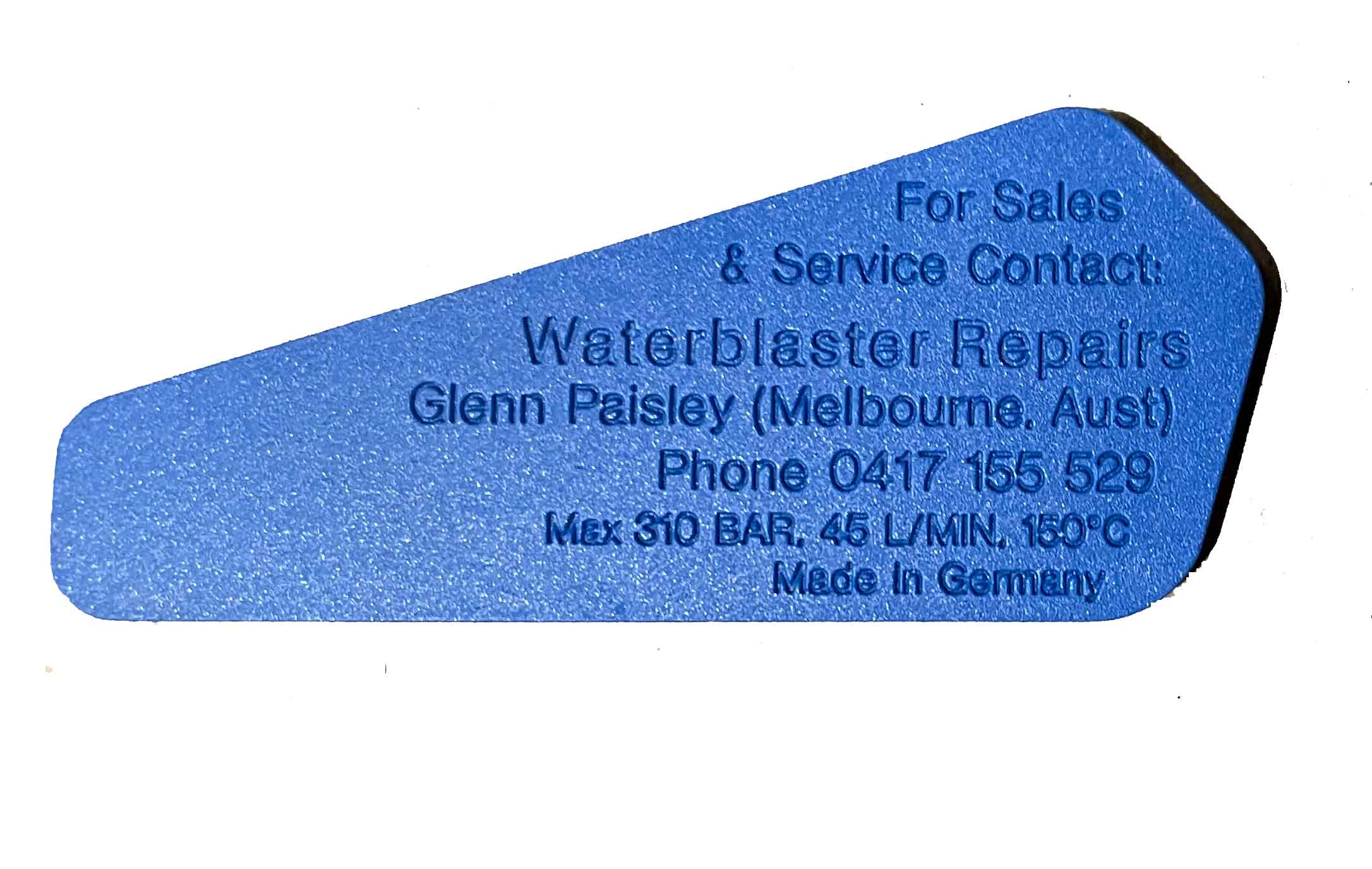 Blue Gun Insert
