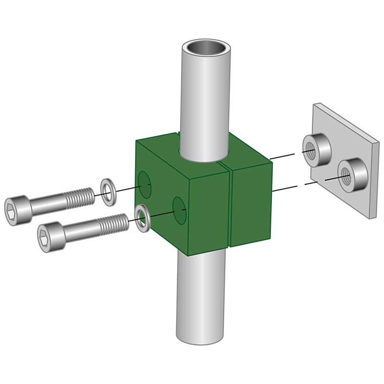 High Pressure Pipes & Holder