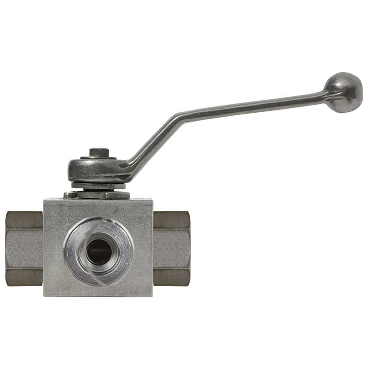 Ball Valve 3 way 1/4 FFF (D) [148 706 23]
