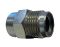 1/2" BSP Male Nipple - Standard - Mecline[155 0212000150] - 1/4" BSP Female, Zinc Plated Brass