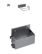 Brush Holder 250 Floor/Wall [155 0217000000]