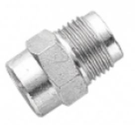 1/2" BSP Male Nipple - Standard - Mecline[155 0212000150] - 1/2" BSP Female, Zinc Plated Brass