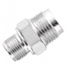 1/2" BSP Male Nipple - Standard - Mecline[155 0212000150] - 3/8" Bsp Male, Zinc Plated Brass