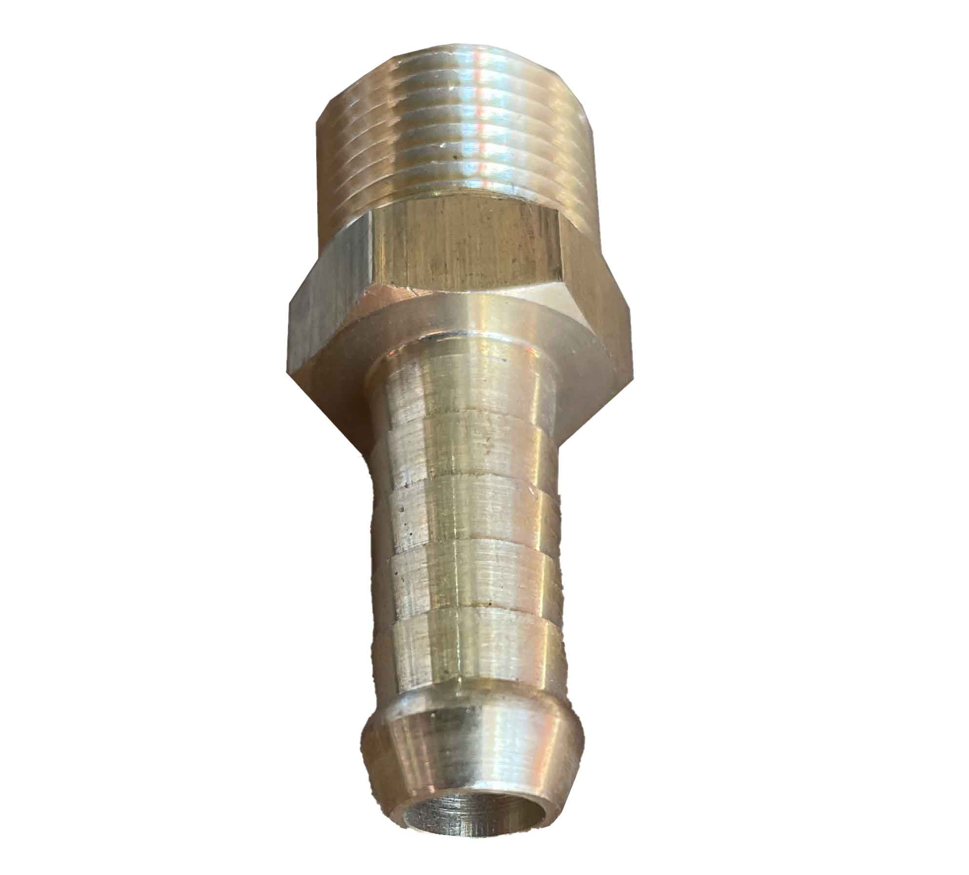 X B Hose barb 3/8 x 3/8 brass [165 03559901]