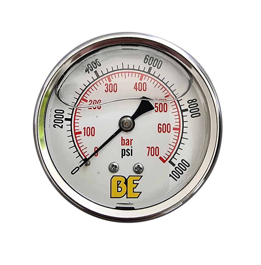 Gauge 10000 PSI S/S Bottom 1P [165 1614605E]