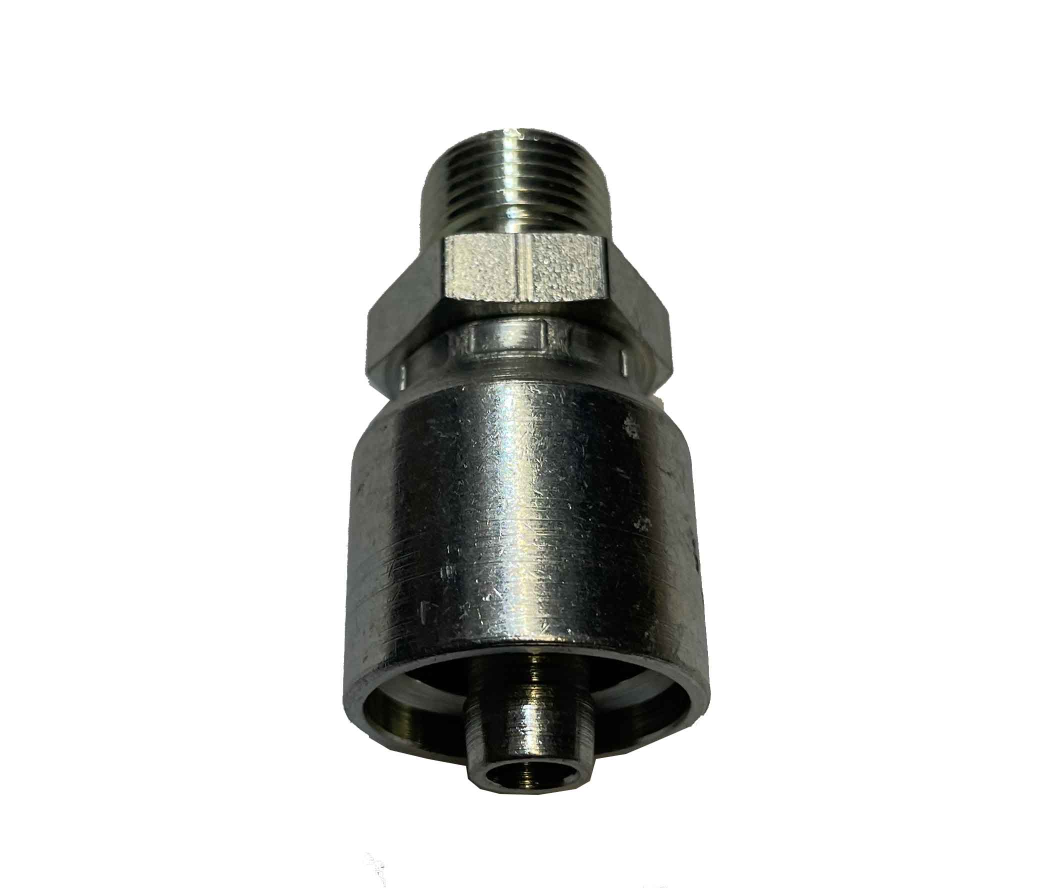 Hose Swage 3/8 Grey - Male Bsp [165 6MBSPP-6KW]