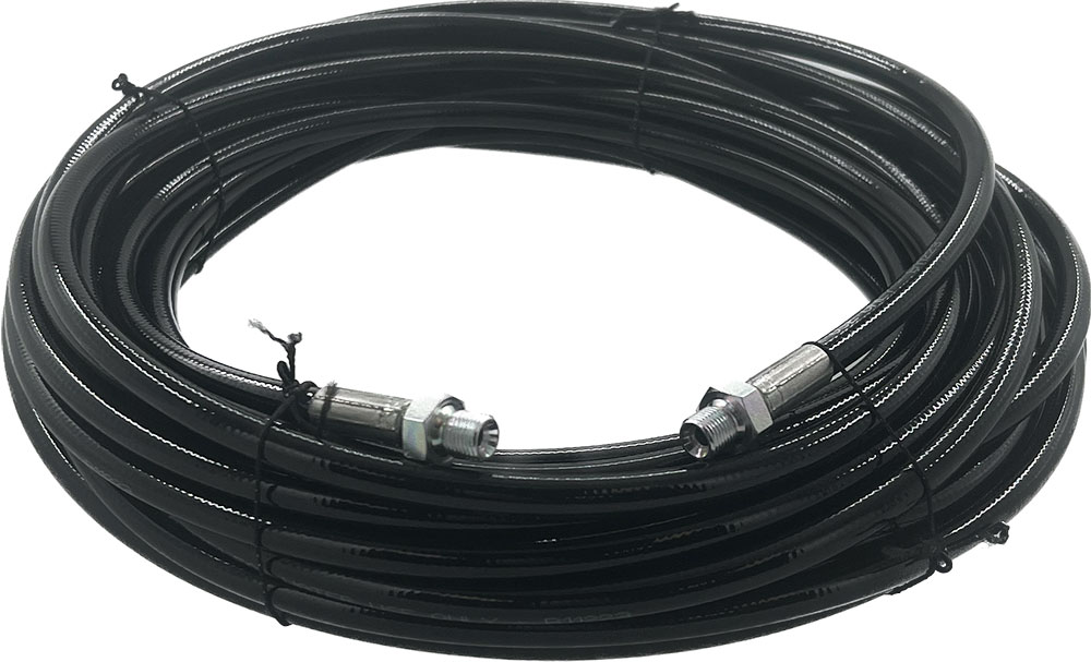Drain Snake Whip Hose - Black - 5,000 PSI