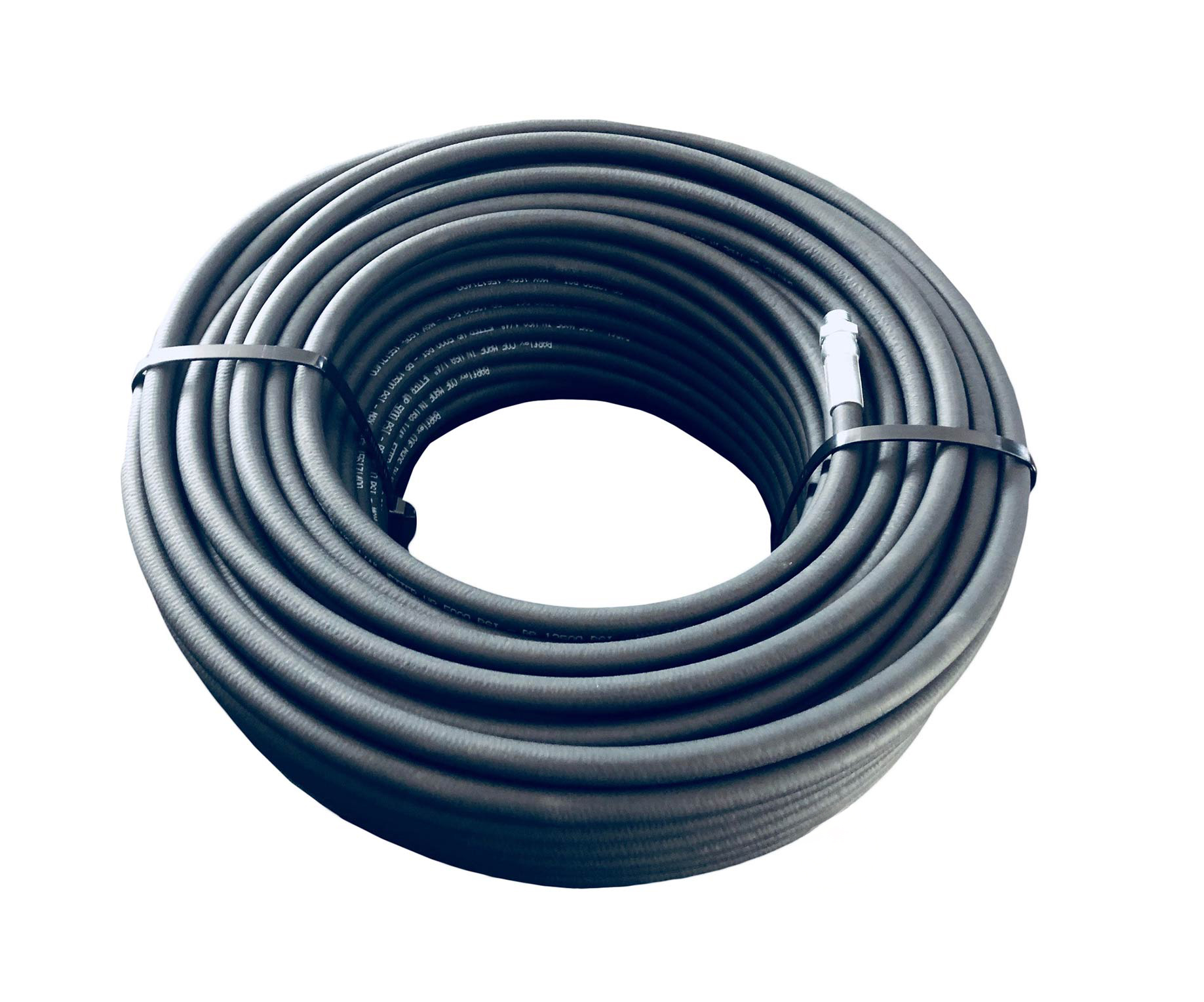 Thermoplastic Jetter Hose - Black - 5,000 PSI[165 BARflex03-60N]