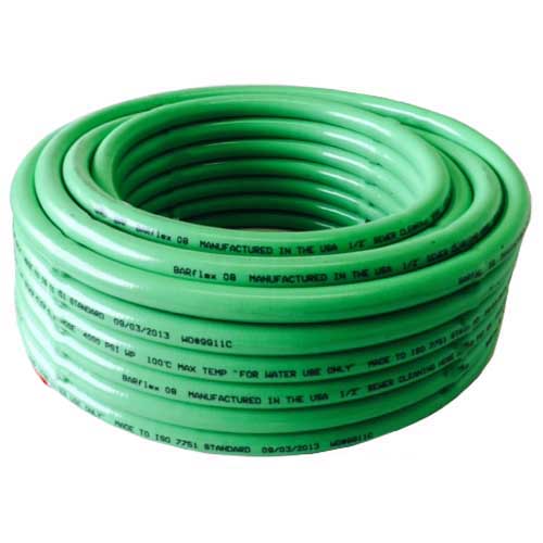 1/2" Thermoplastic Jetter Hose - Green - 4000 PSI[165 BARflex08G 30m]