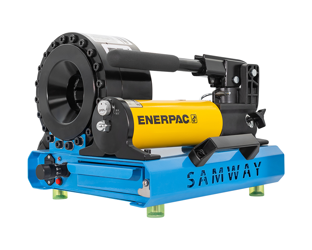 Two Piece Swage On Site Jetter Hose Press[165 P16HPS]