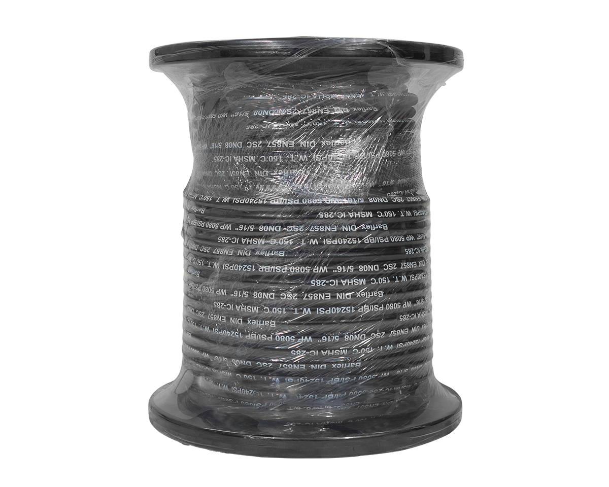 5/16" R2 2 Wire Hose - Grey - 4,000 PSI - Alfagomma[165 R2J300 100MN]