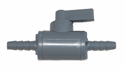 PLASTIC BALL VALVE 1/4 [165 4600]