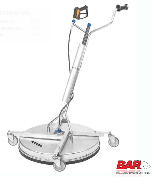 Surface Cleaner - 30" - Stainless - Professional - Mosmatic[165 80.755]