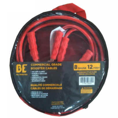 12? Booster Cables - Alligator Clamps