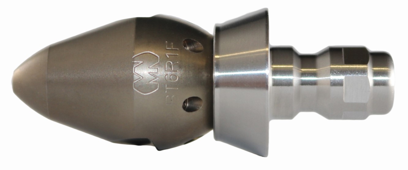 Nozzle with SS Quick Connect Nozzle Adaptor with 1/4" Cone