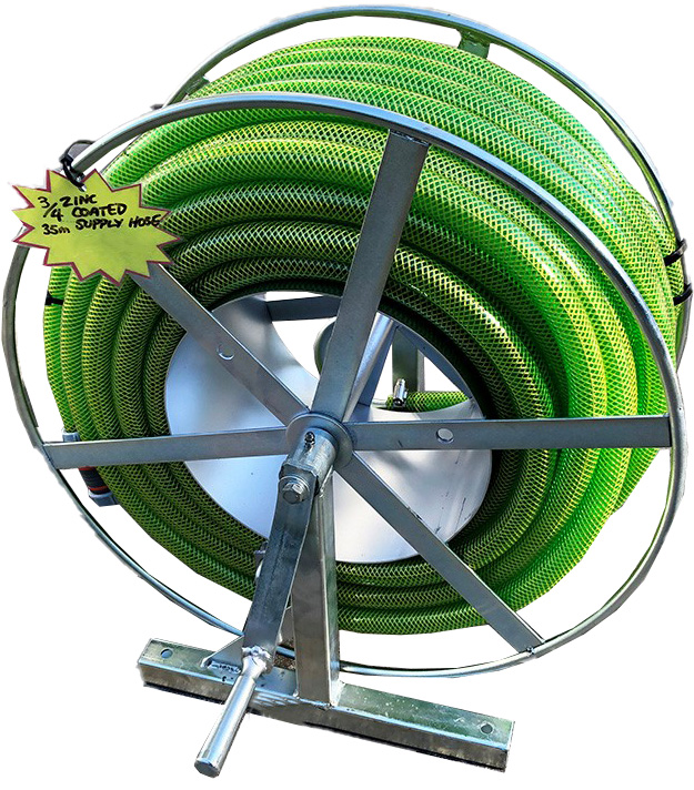 Reel Water Supply 35m 3/4 inch [165 GHR19WH]