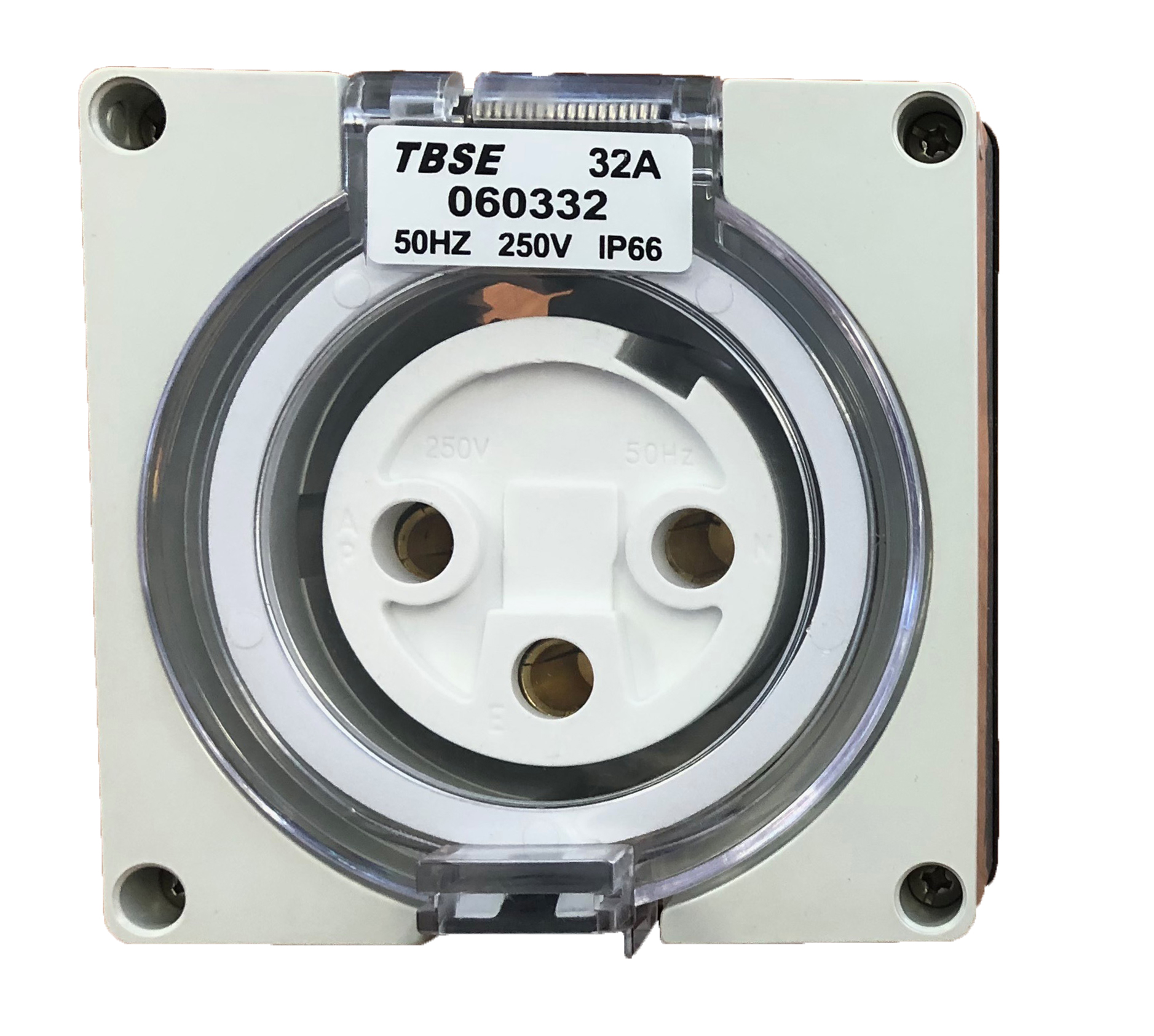 Hailin 32amp 3 pin plug [165 P3P32ASP]