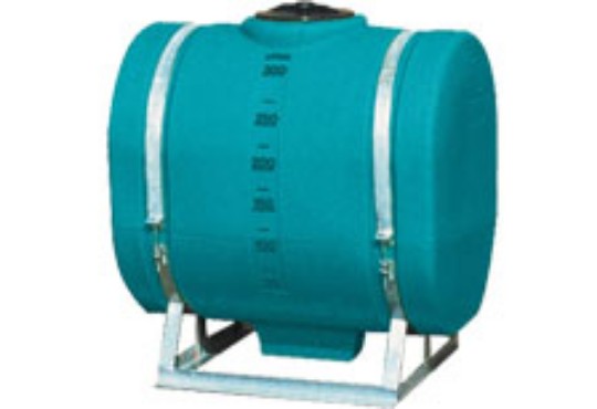 300L Active Strap Mount Spray Tank w/ Steel Skid