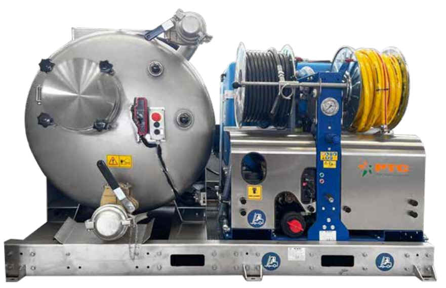 Vacuum And Cleaning Skid Units [165 VORTEXCOMBI]