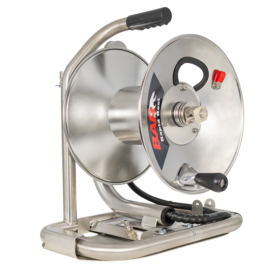 Mini Reel SS Complete No Hose [175 PW134-MRS]