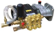 Pump Assembly - Plunger - RW Series - Keyed, 1" Shaft - Comet[210 RW4040 ASSY + GEAR BOX]