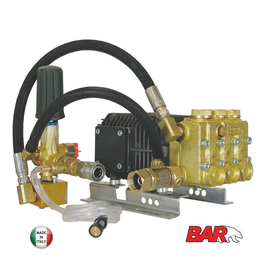 Pump Assembly - Plunger - RWS Series - Solid, 1" Shaft - Comet[210 RWS5530S Assy]