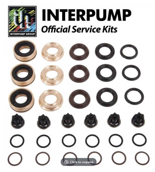 Interpump Seal Kit 20mm (Hot) [222 KIT220]