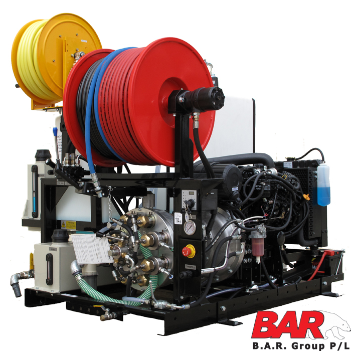 X Harben Skid Jetting unit [240 3516 Light Pack]