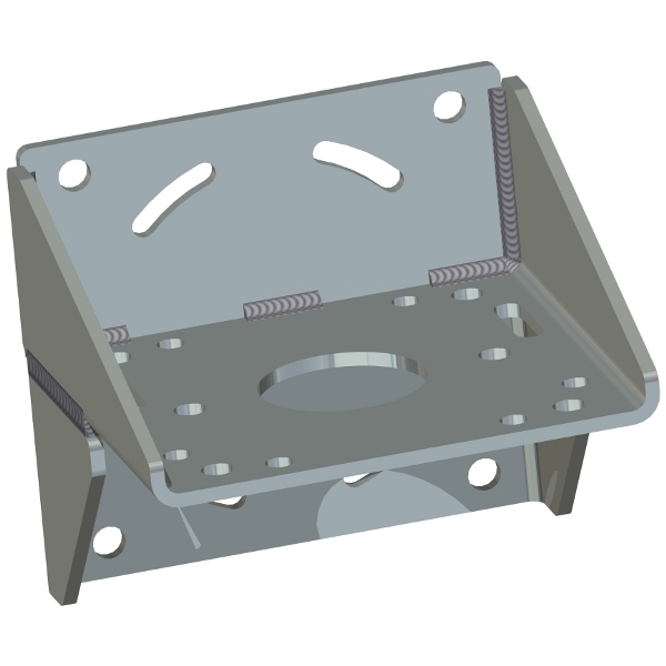 Boom Bracket - Wall Mount 180° - PA[145 28.3045.21]