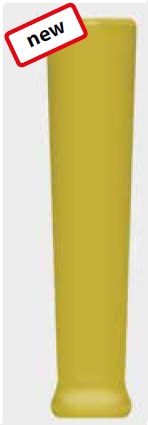 1/2" Black Hose Bend Restrictor - Short
