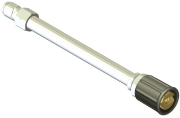 200mm Black Foam Distributor, Brass Nozzle